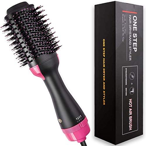 One Step Hot Air Brush (dryer + Styler) 3 In 1 Hot Air Brush Dryer