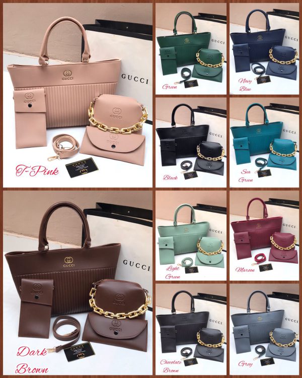 Gucci Style 4 Piece Bags