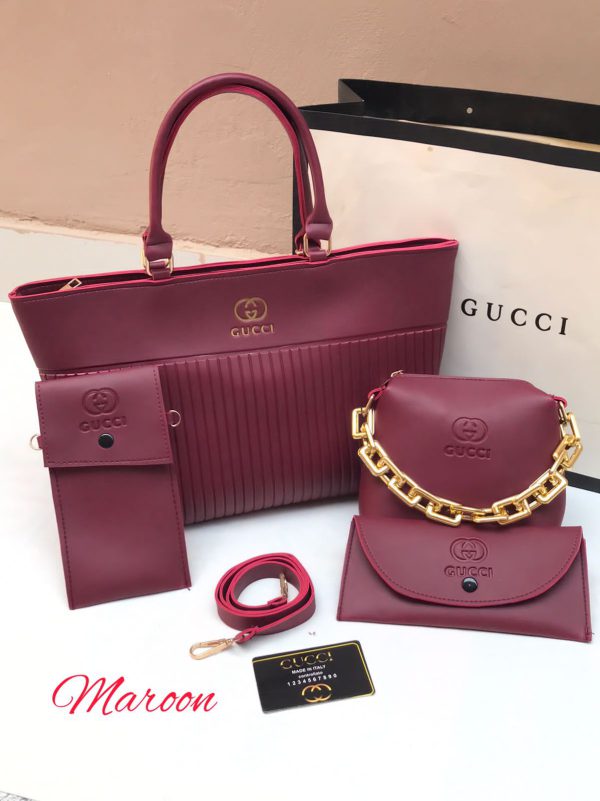 Gucci Style 4 Piece Bags