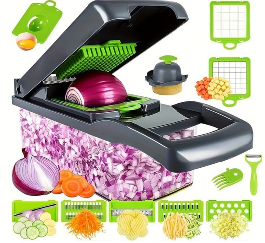 13 in 1 Vegetable Chopper With Blades